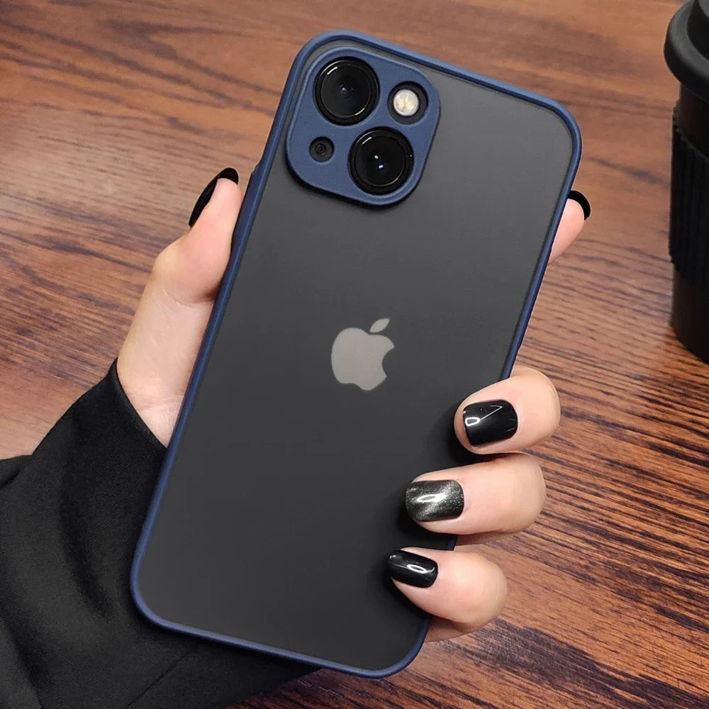 Matte Shockproof iPhone Case