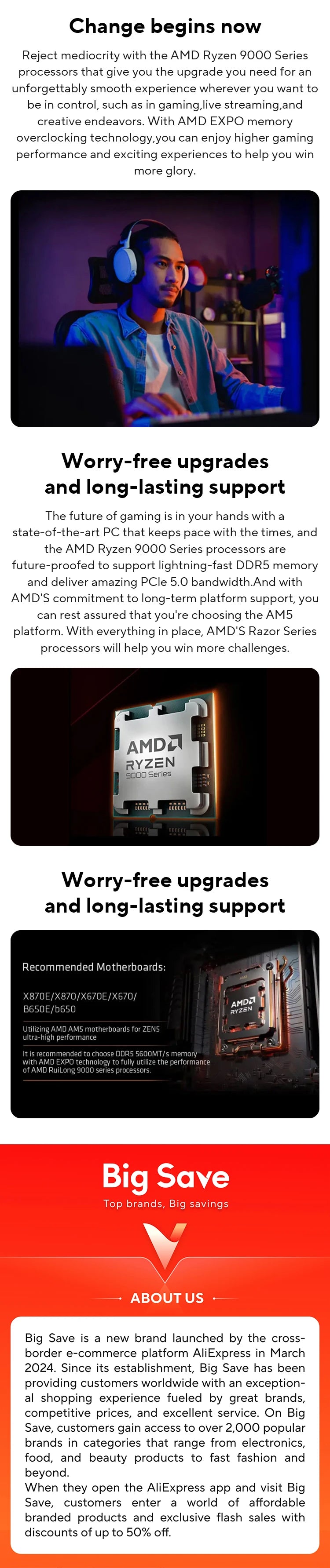 AMD Ryzen 5 9600 Processor