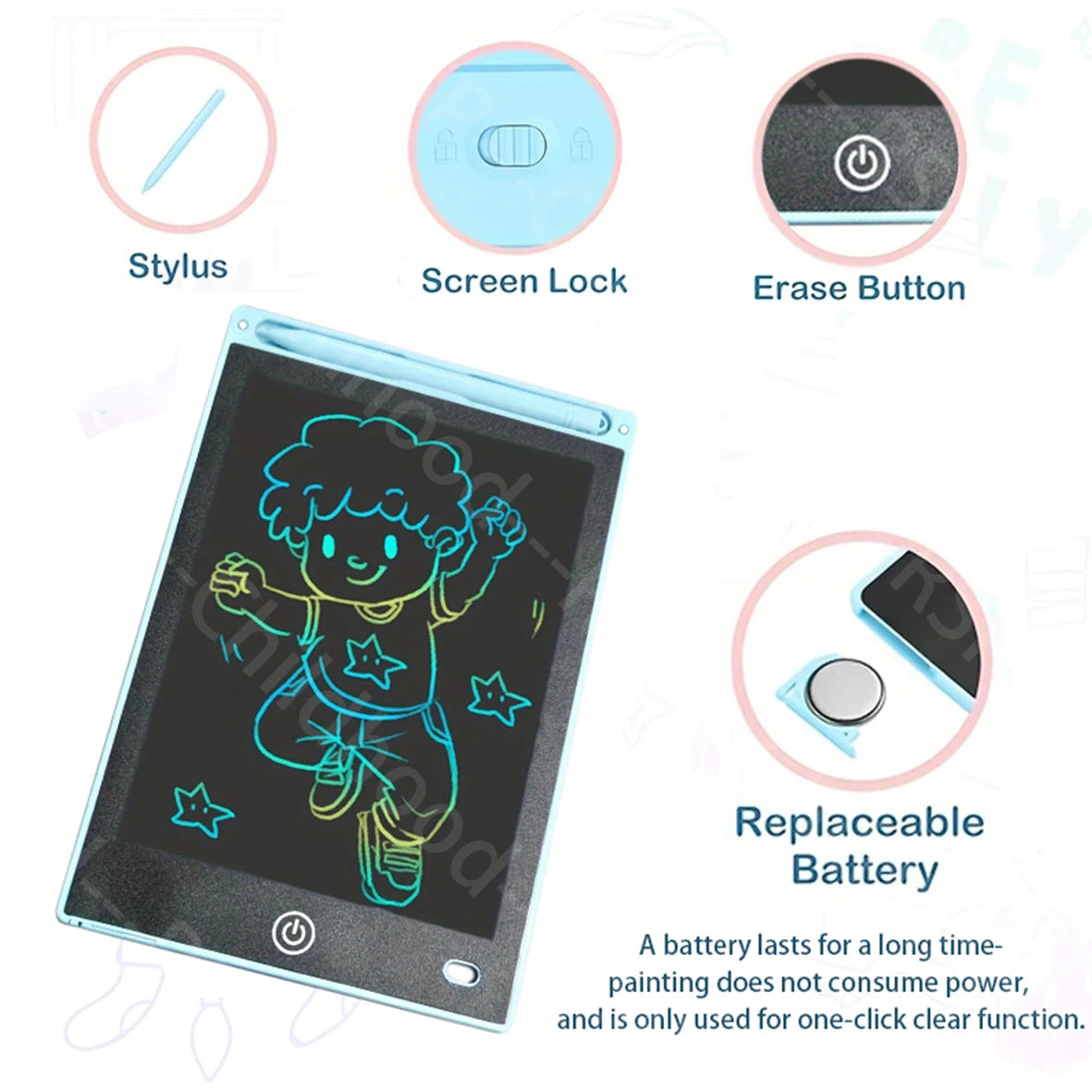 LCD Writing Tablet - 8.5 Inch