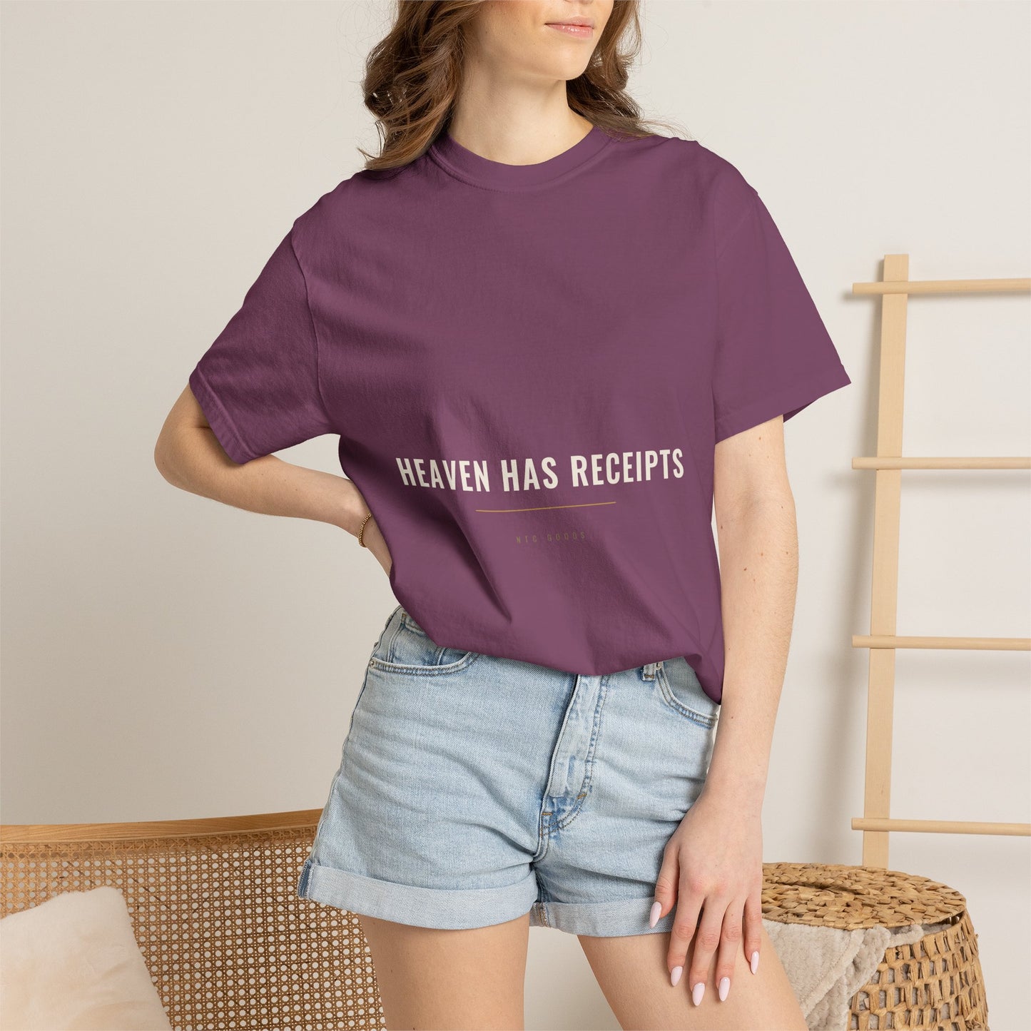 Heaven Has Receipts Tee