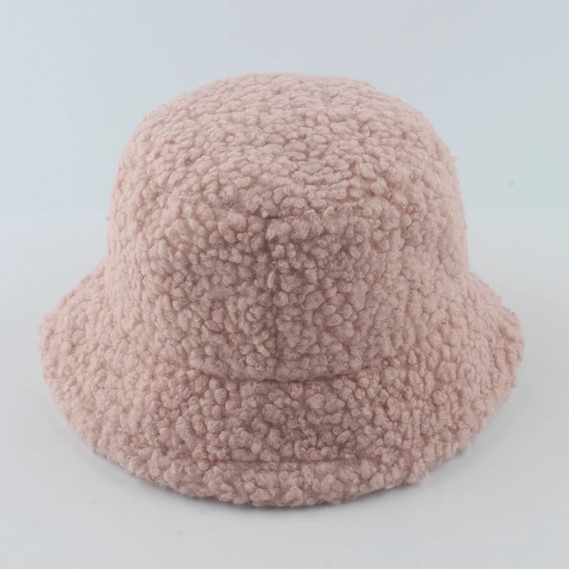 Lamb Wool Bucket Hat - Winter