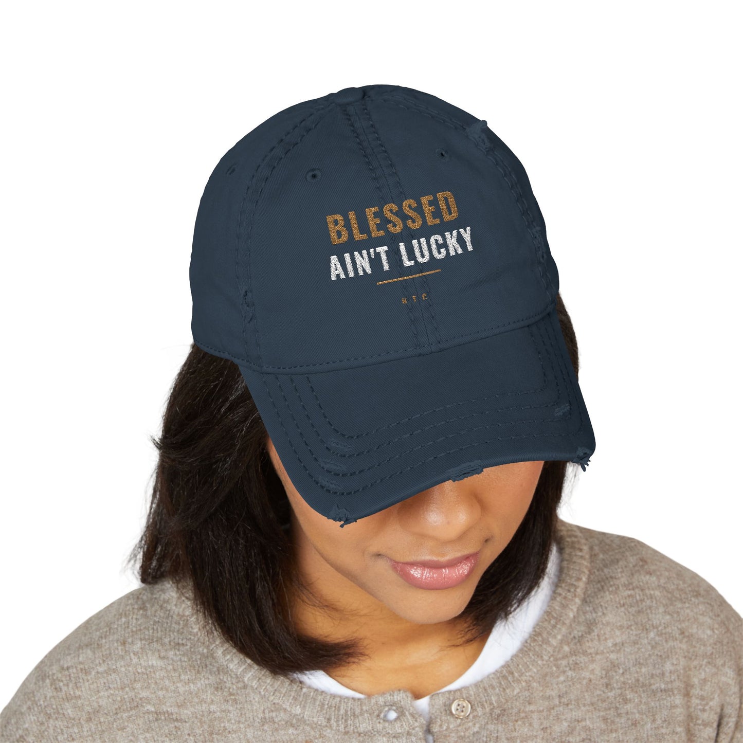 Blessed Ain't Lucky Cap