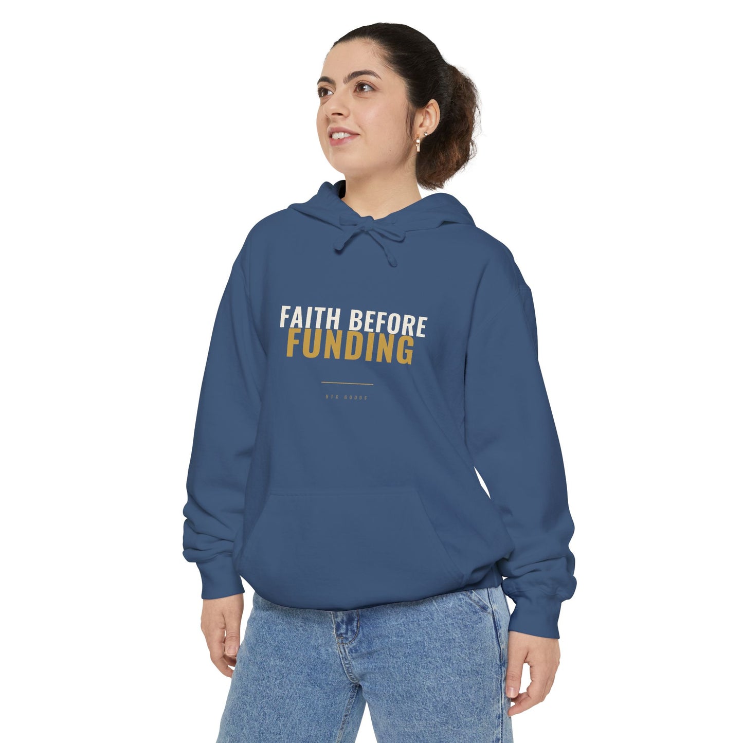 Faith Before Funding Hoodie