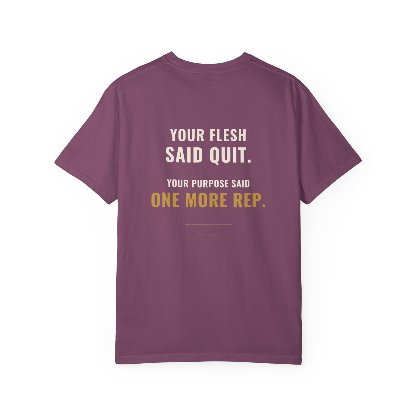 Discipline Over Feelings Tee
