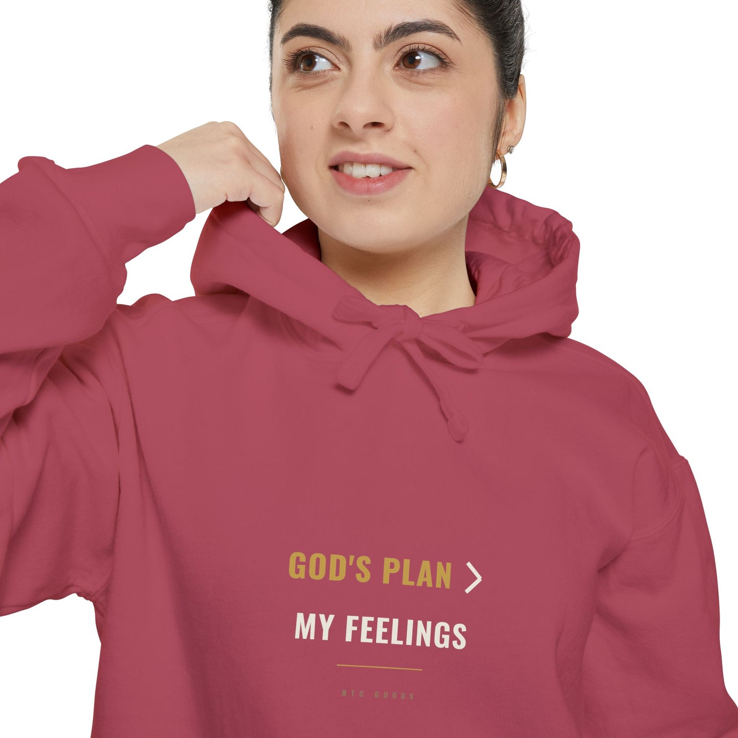 God's Plan Over My Feelings Hoodie