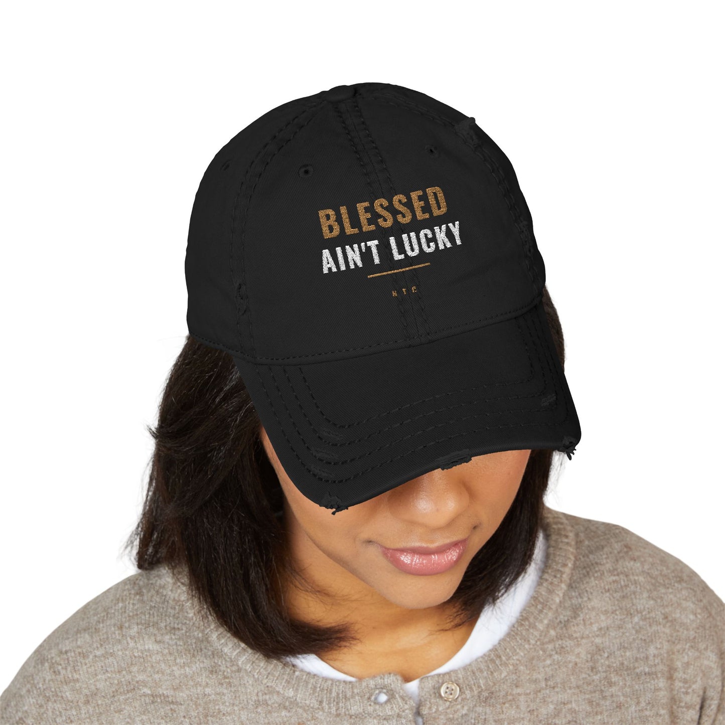 Blessed Ain't Lucky Cap