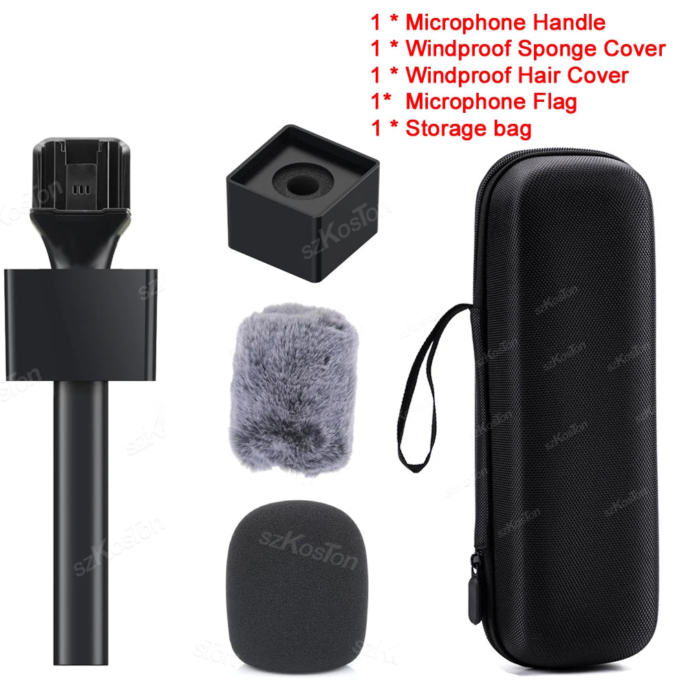Lavalier Mic Handheld Adapter