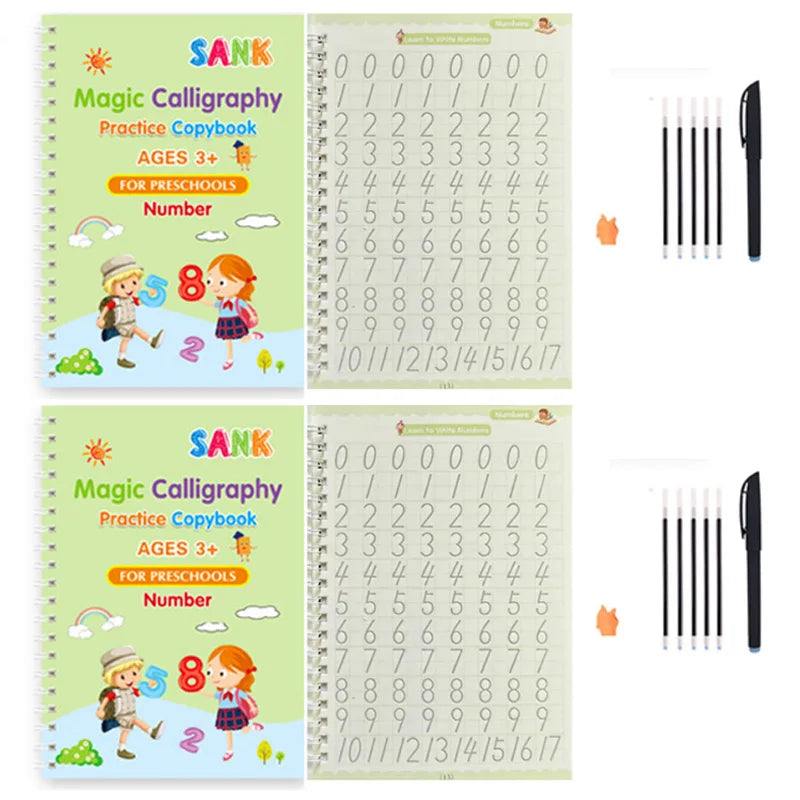 Reusable Calligraphy Practice Book
