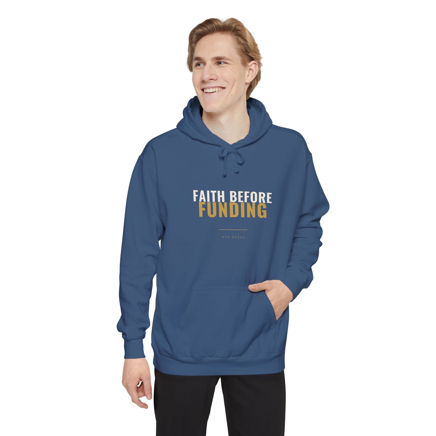 Faith Before Funding Hoodie