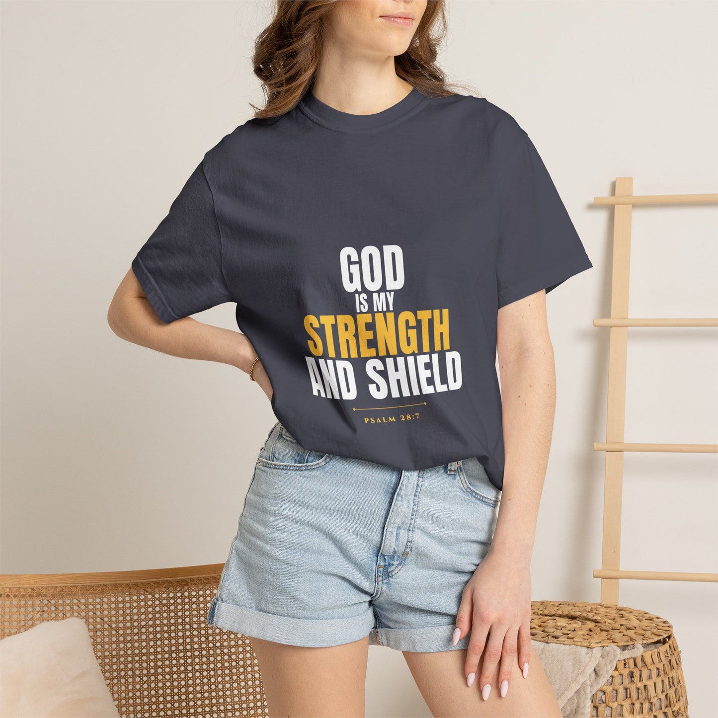 God Is My Strength Tee