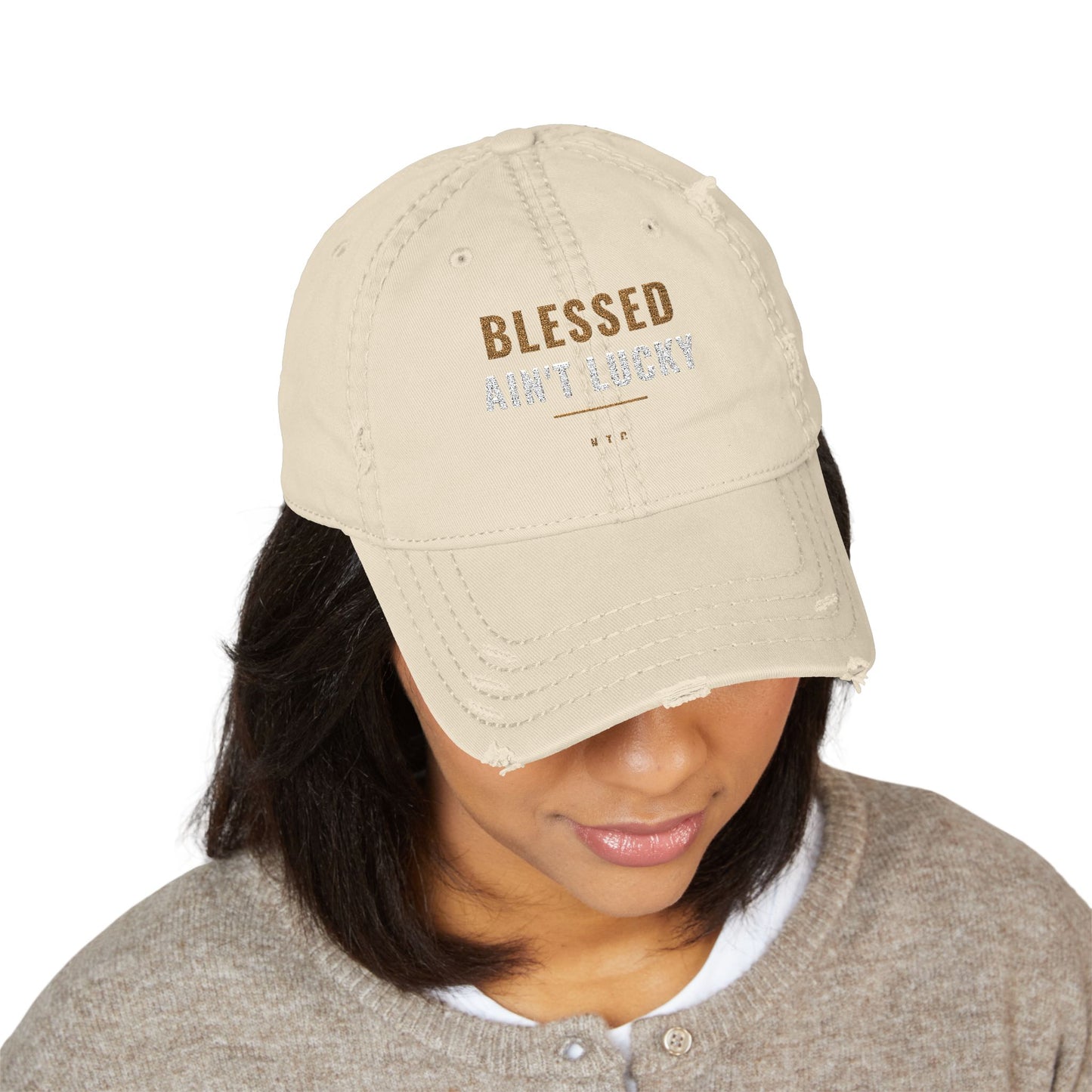Blessed Ain't Lucky Cap