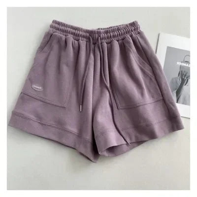 Wide-Leg Drawstring Lounge Pants