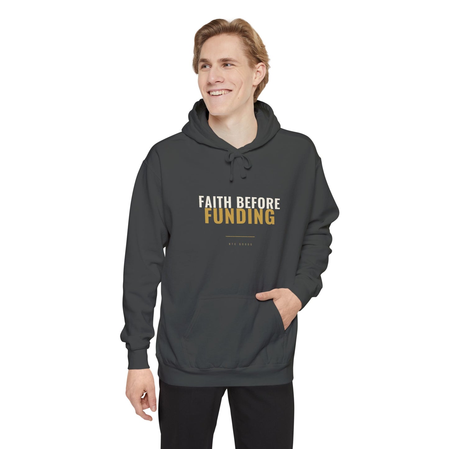 Faith Before Funding Hoodie