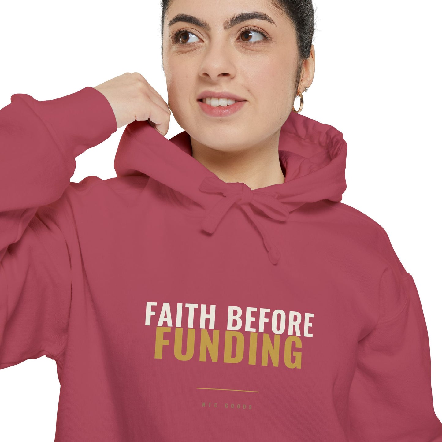 Faith Before Funding Hoodie