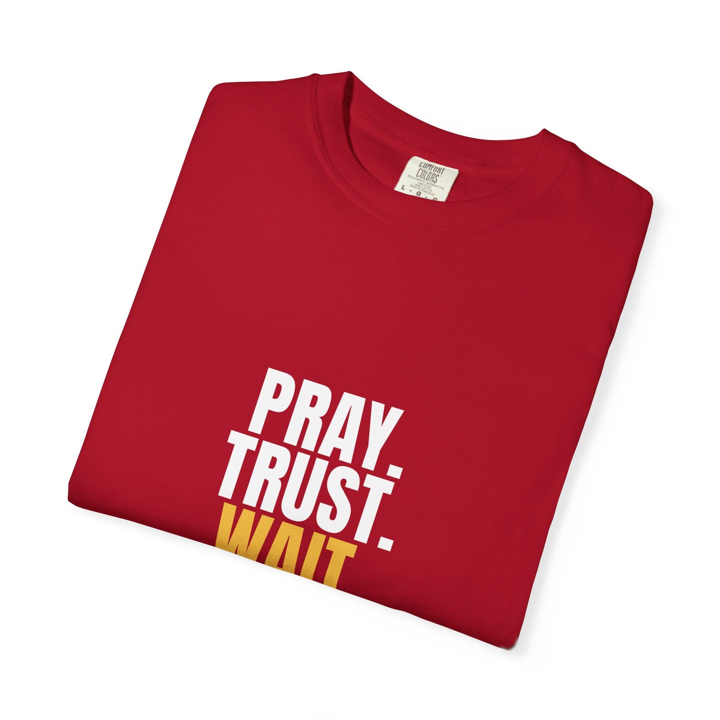 Pray Trust Wait Repeat Tee