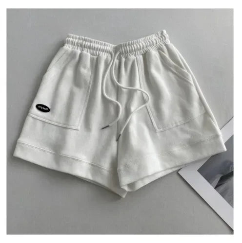 Wide-Leg Drawstring Lounge Pants