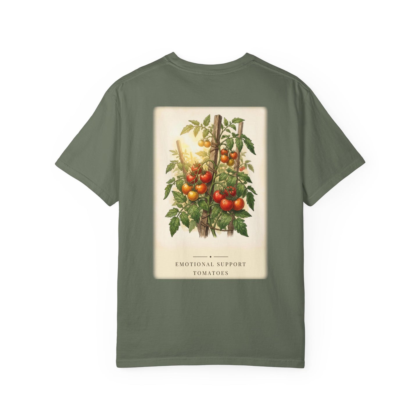 Emotional Support Tomatoes Garden Tee