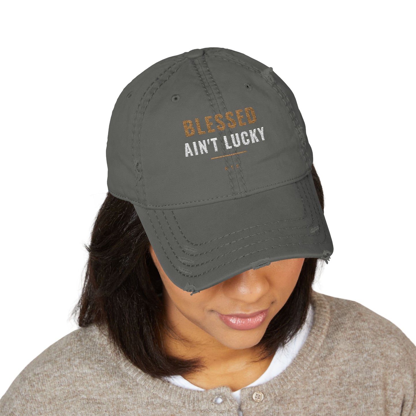 Blessed Ain't Lucky Cap