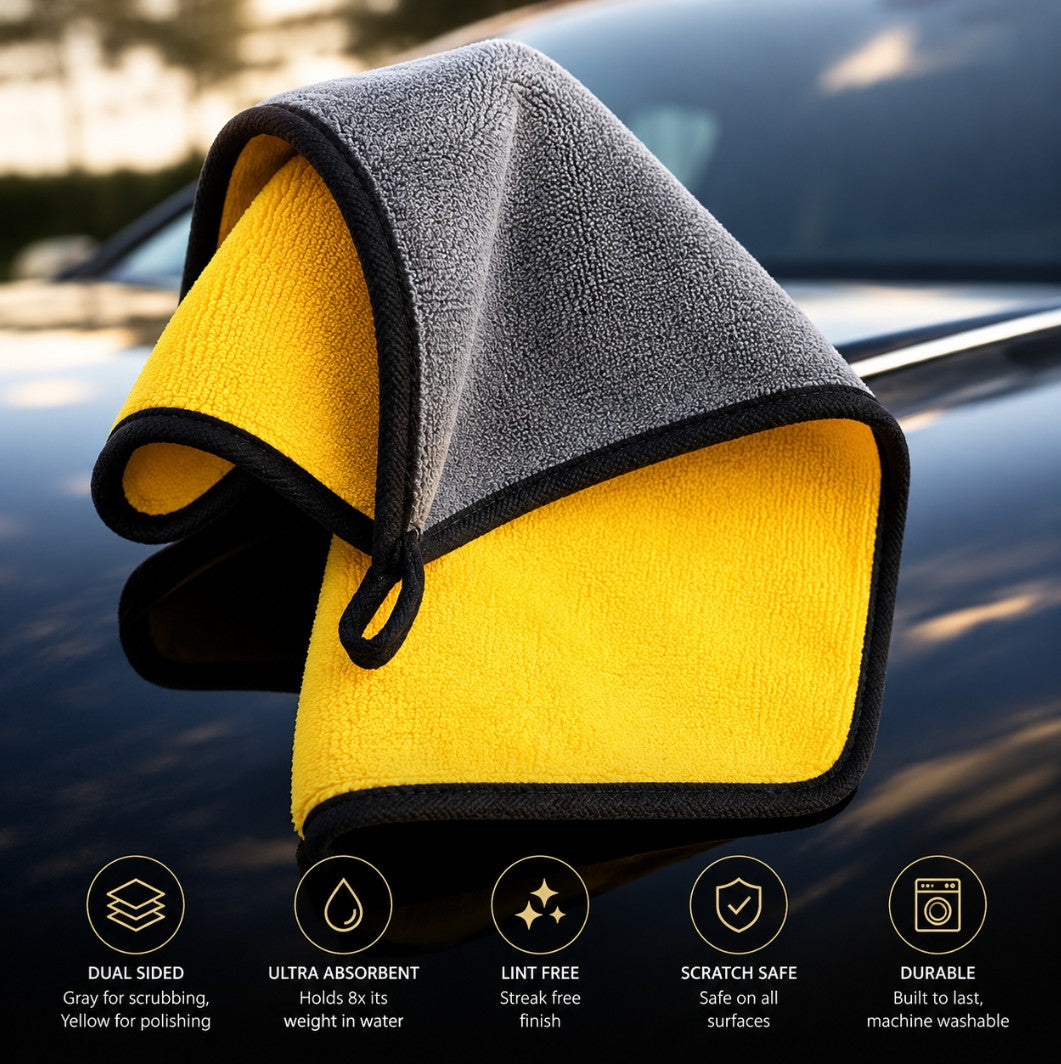 Premium Microfiber Towels - Multi-Pack