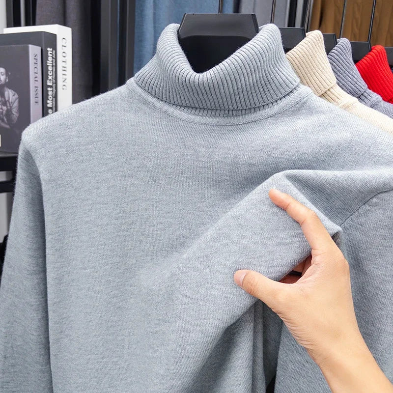 Knit Turtleneck Sweater