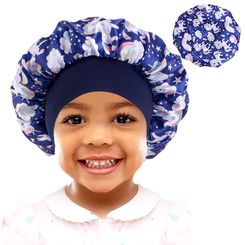 Kids' Satin Sleep Bonnet