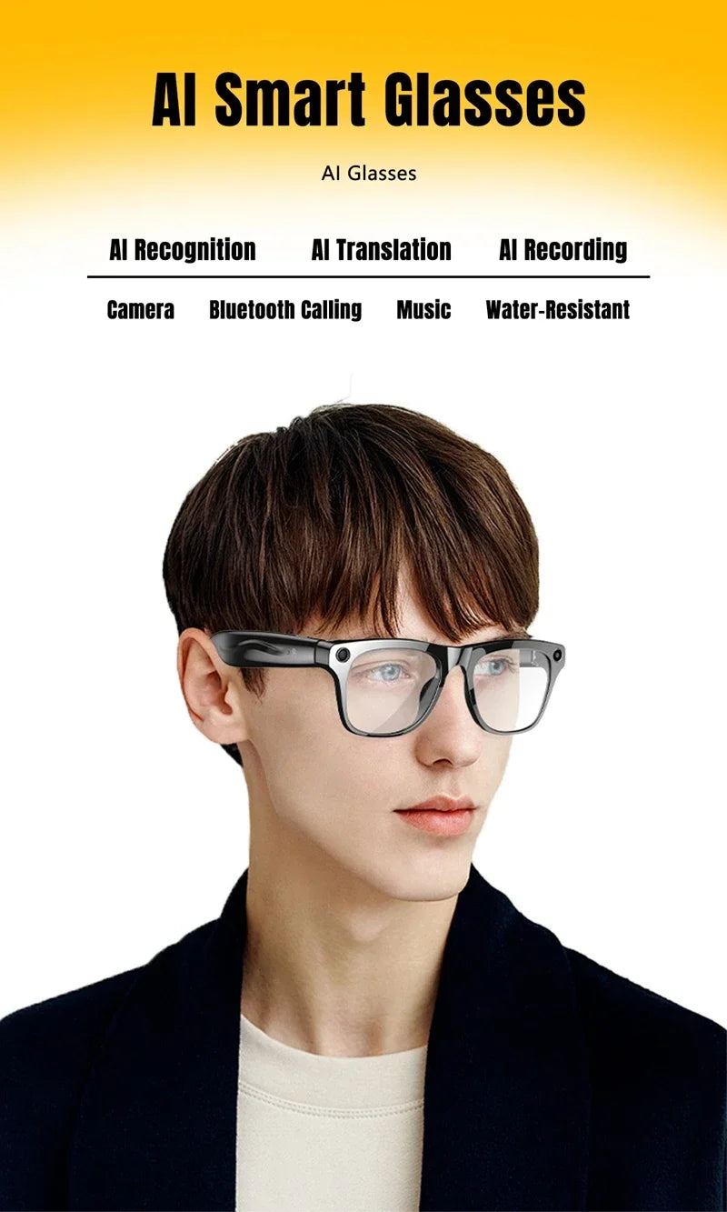 AI Camera Smart Glasses