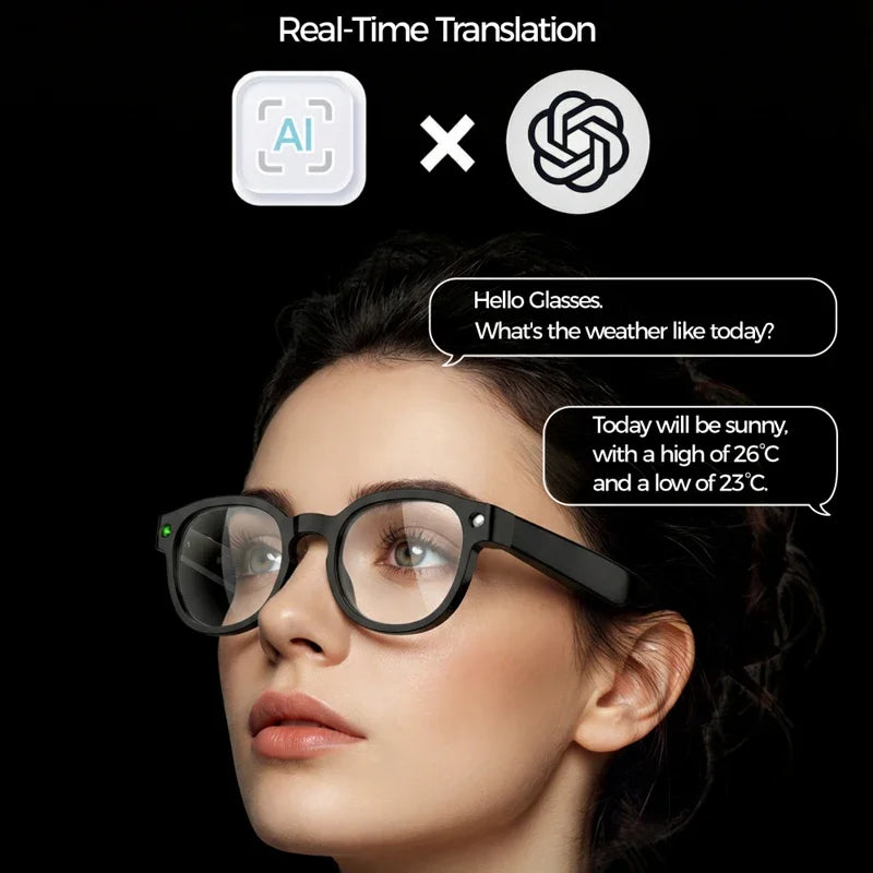 AI Camera Smart Glasses