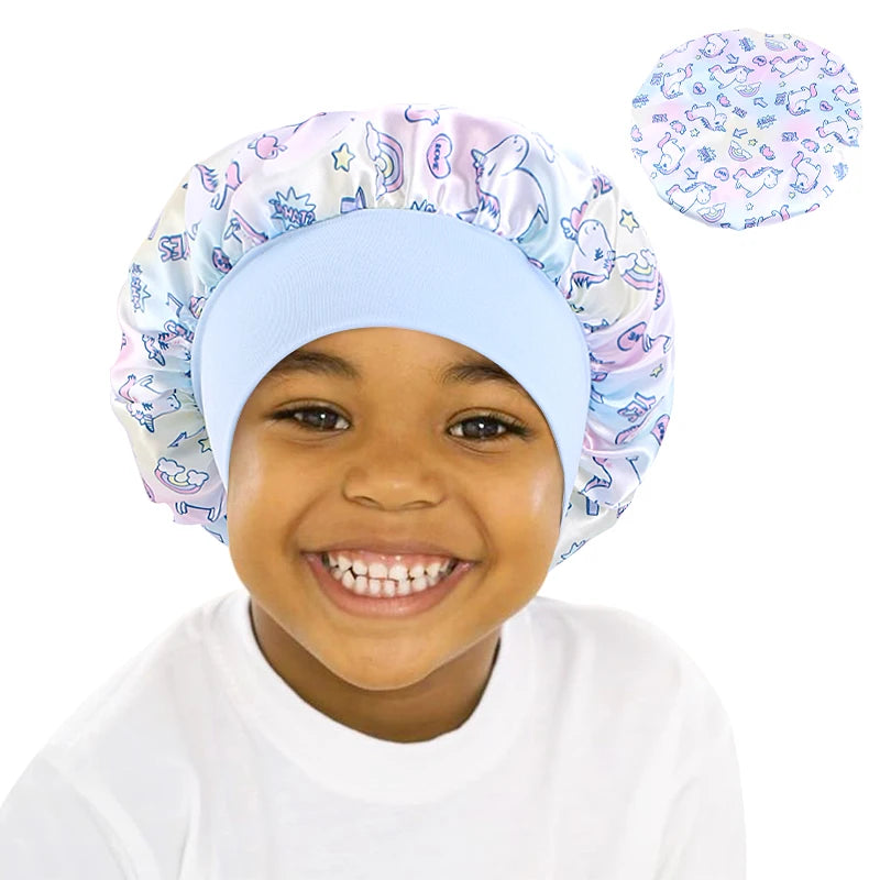 Kids' Satin Sleep Bonnet