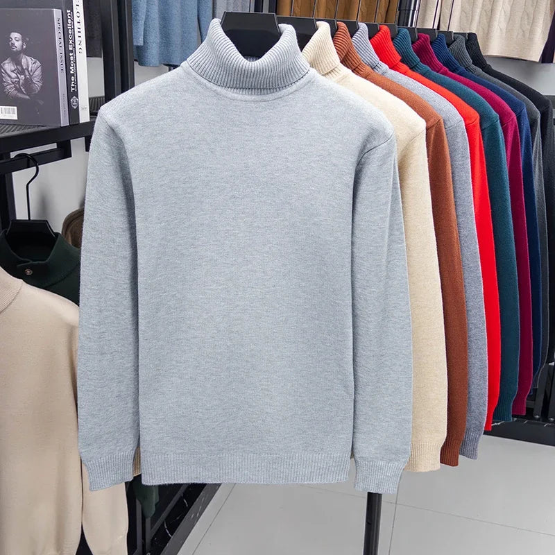 Knit Turtleneck Sweater