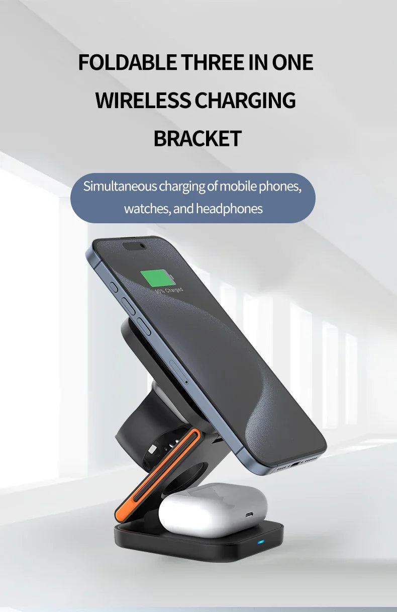 MagSafe 3-in-1 Charging Stand - Foldable
