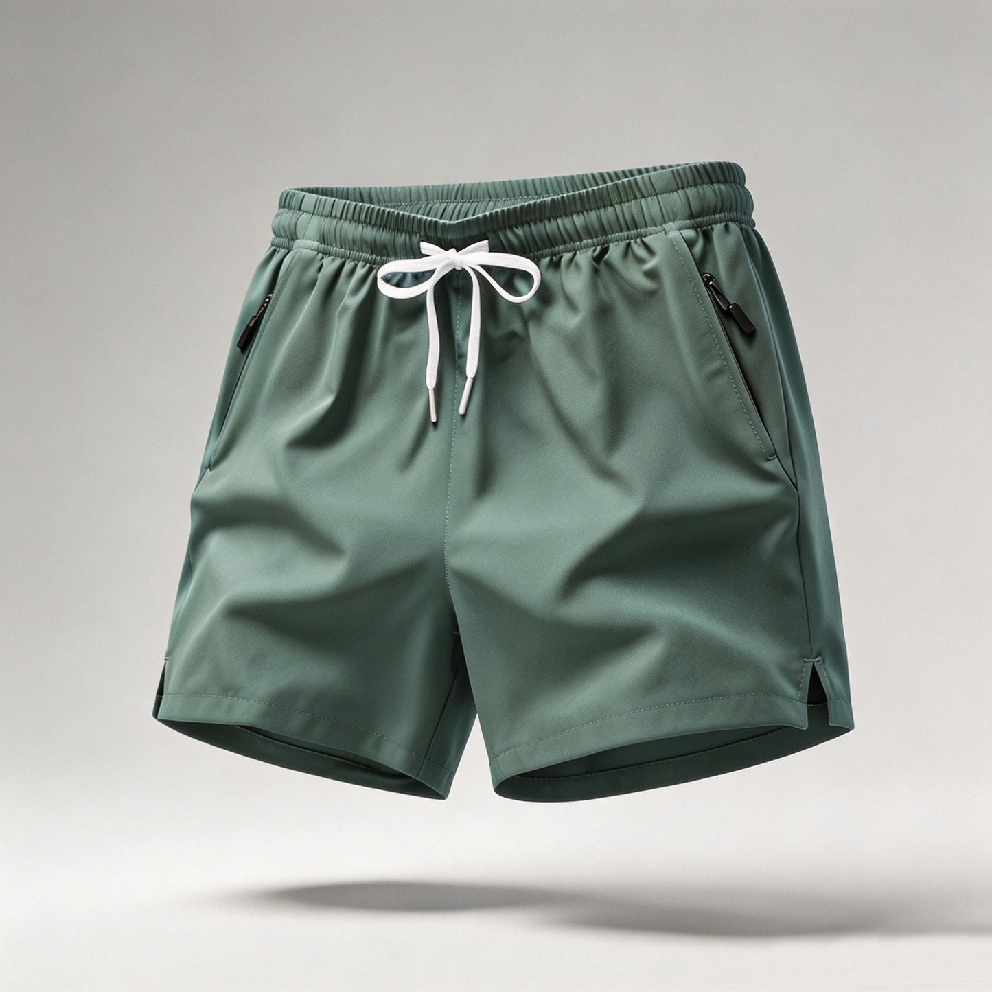 Zip-Pocket Running Shorts