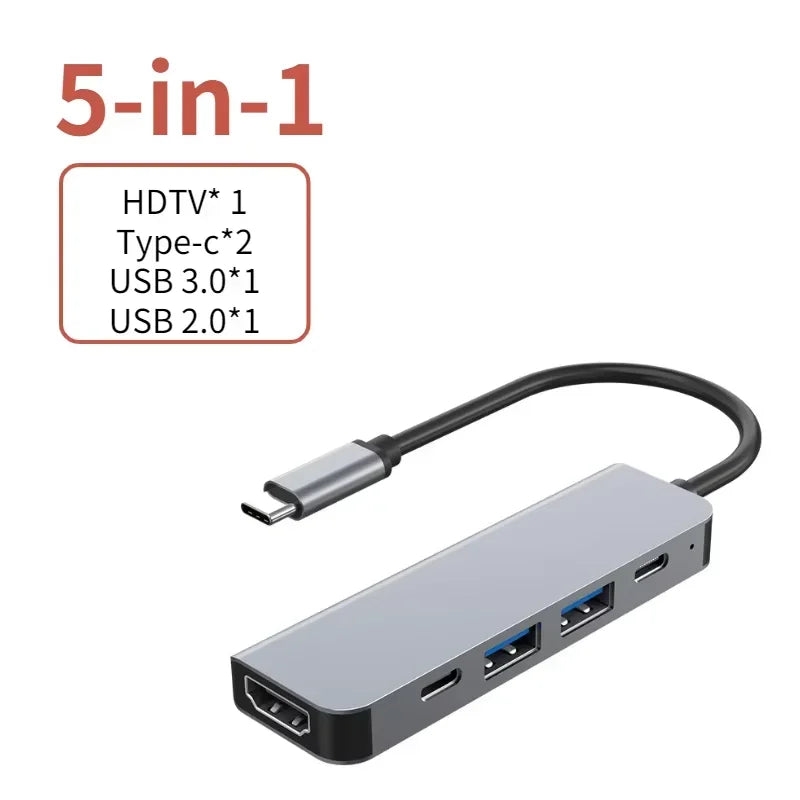 5-in-1 USB-C Hub