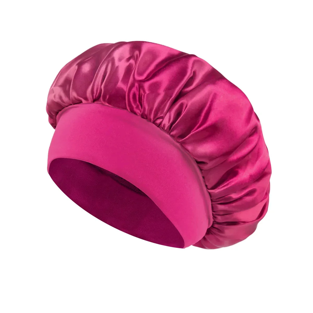 Rose Satin Sleep Bonnet