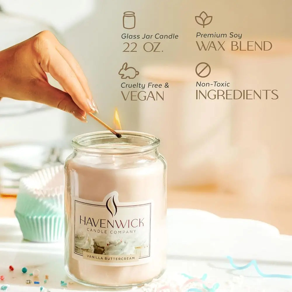 Vanilla Buttercream Soy Candle