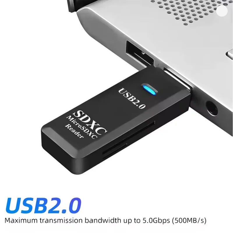 USB 3.0 SD & TF Card Reader