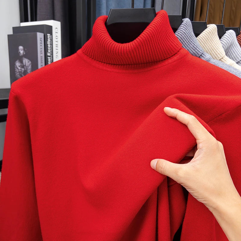 Knit Turtleneck Sweater