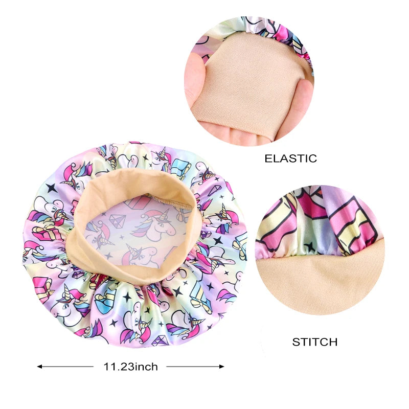 Kids' Satin Sleep Bonnet