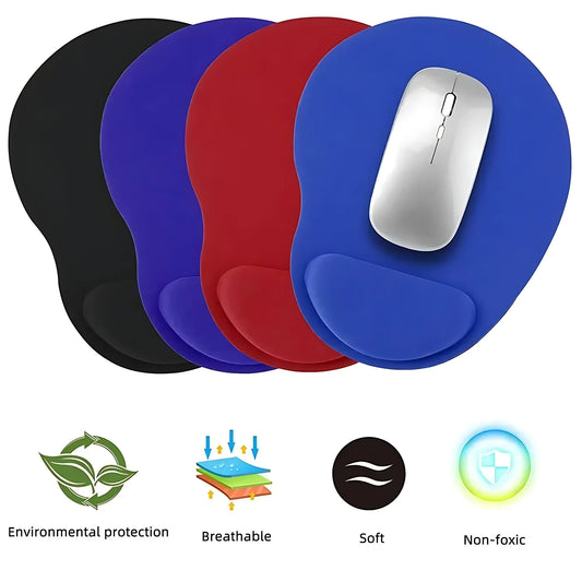 Ergonomic Wrist-Rest Mouse Pad