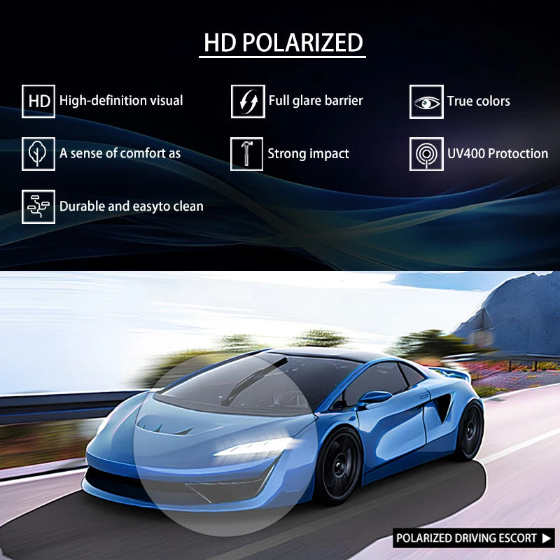 Polarized Square Sunglasses