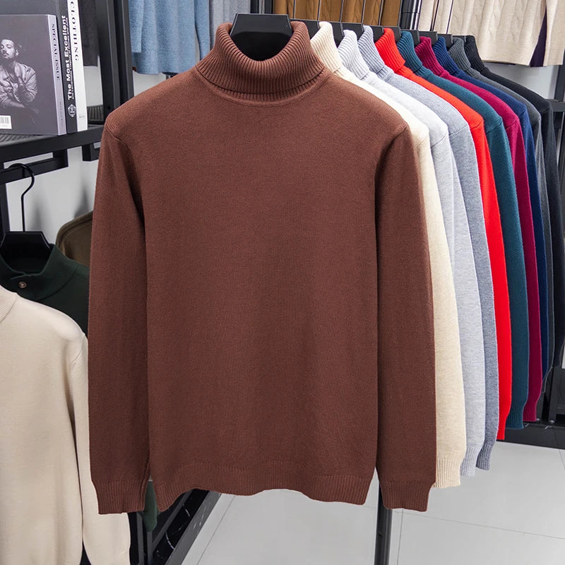Knit Turtleneck Sweater