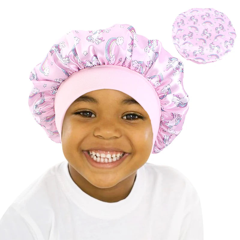 Kids' Satin Sleep Bonnet