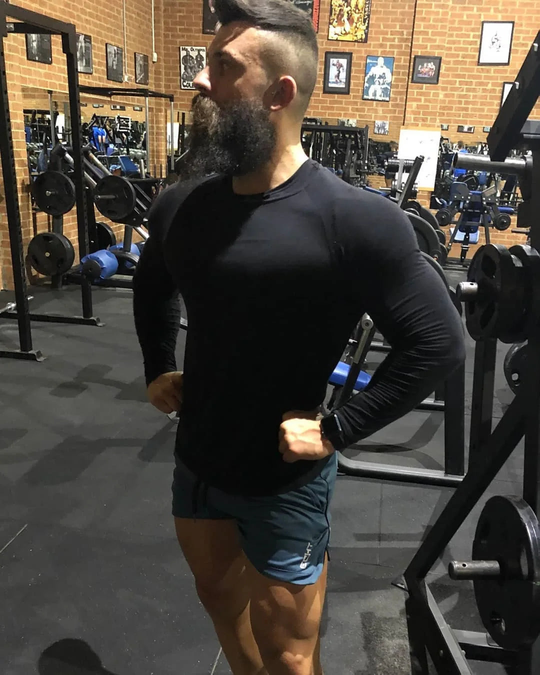 Breathable Mesh Training Shorts