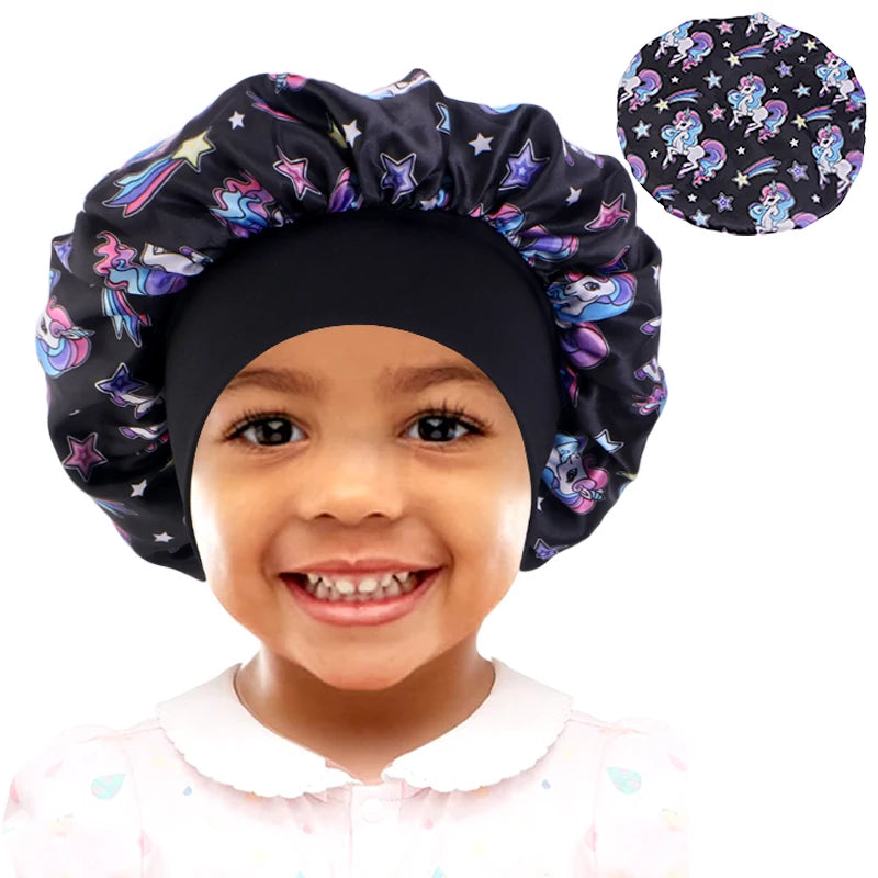 Kids' Satin Sleep Bonnet