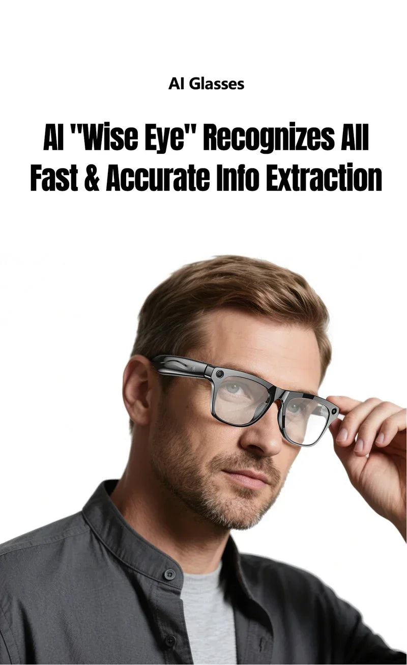 AI Camera Smart Glasses
