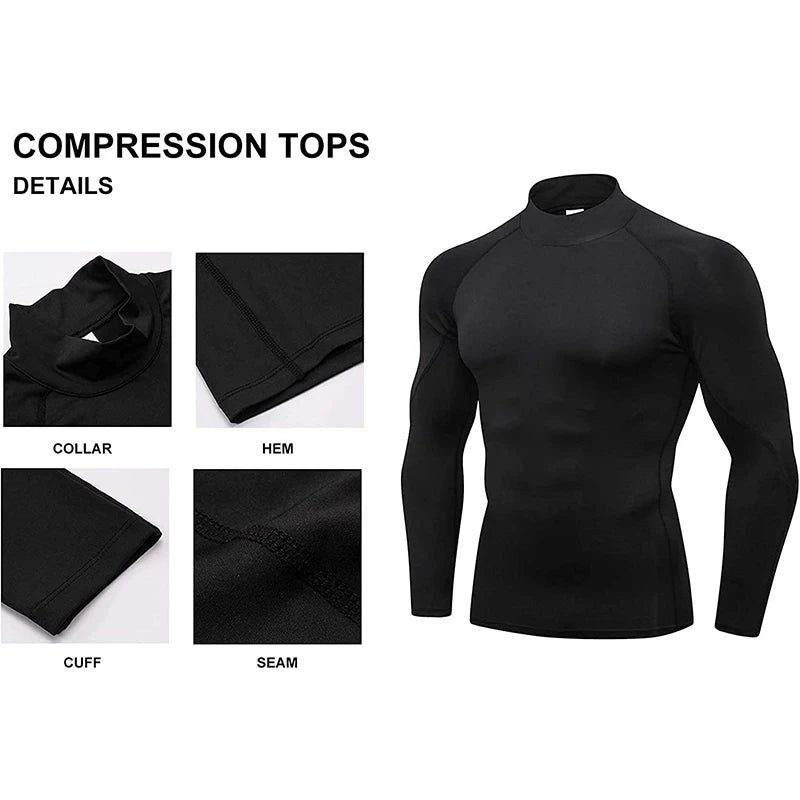 Long-Sleeve Compression Top