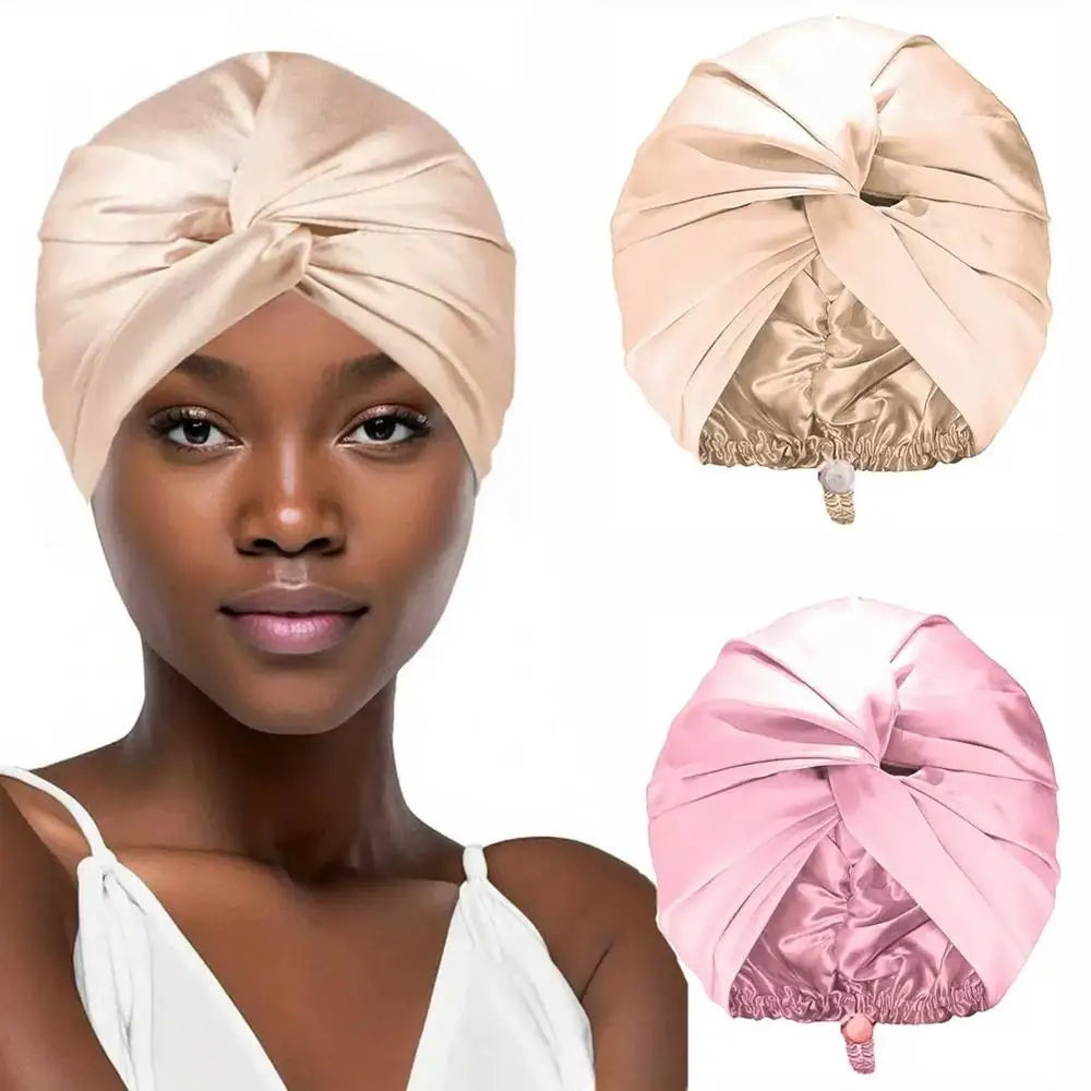 Silk Turban Hair Wrap