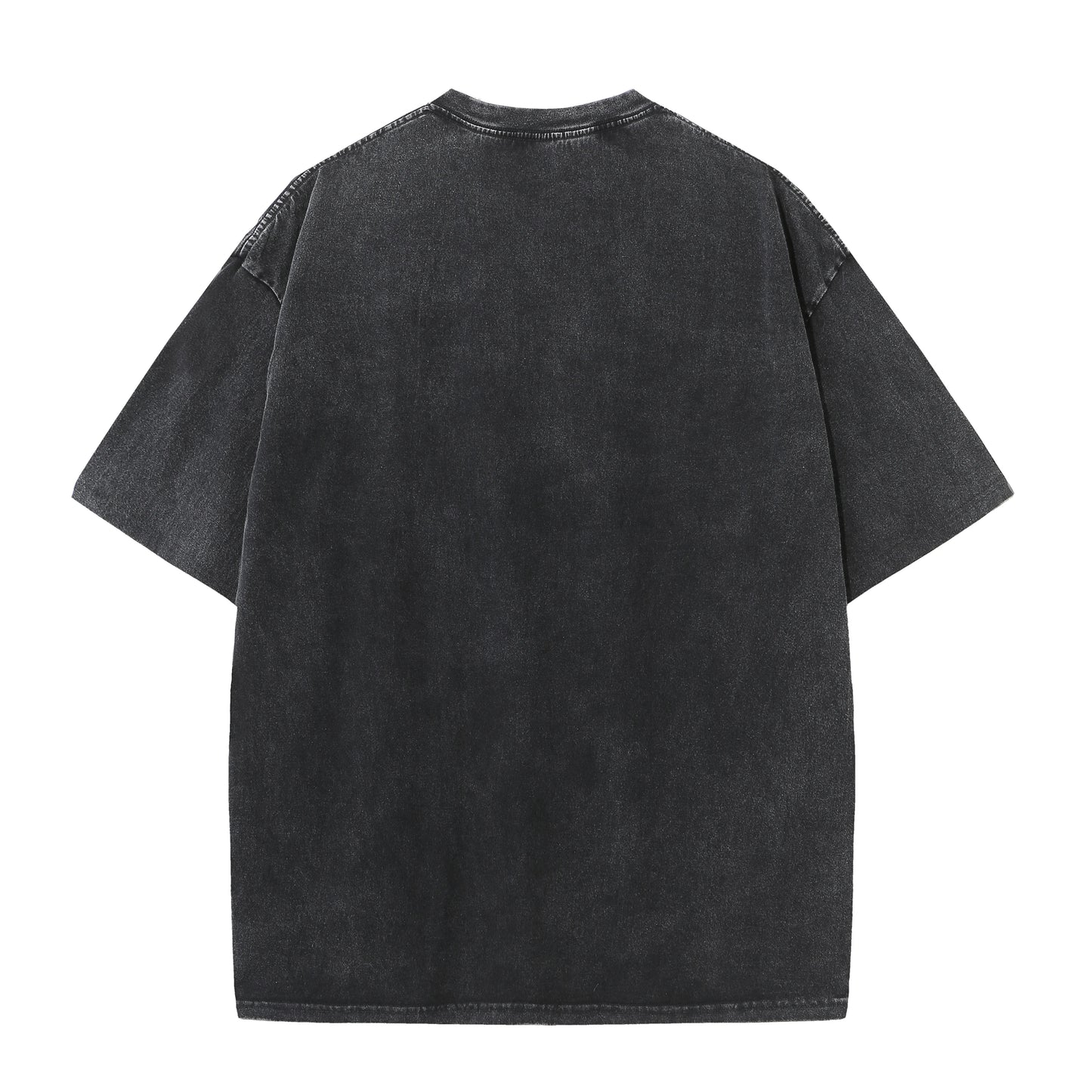 Distressed Drop-Shoulder Tee