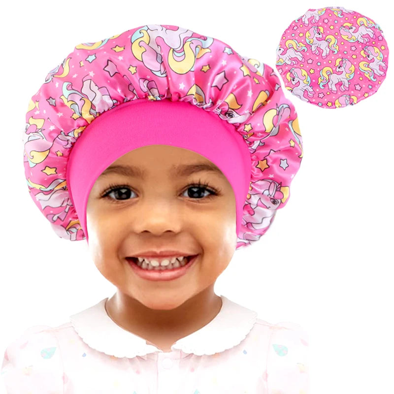 Kids' Satin Sleep Bonnet