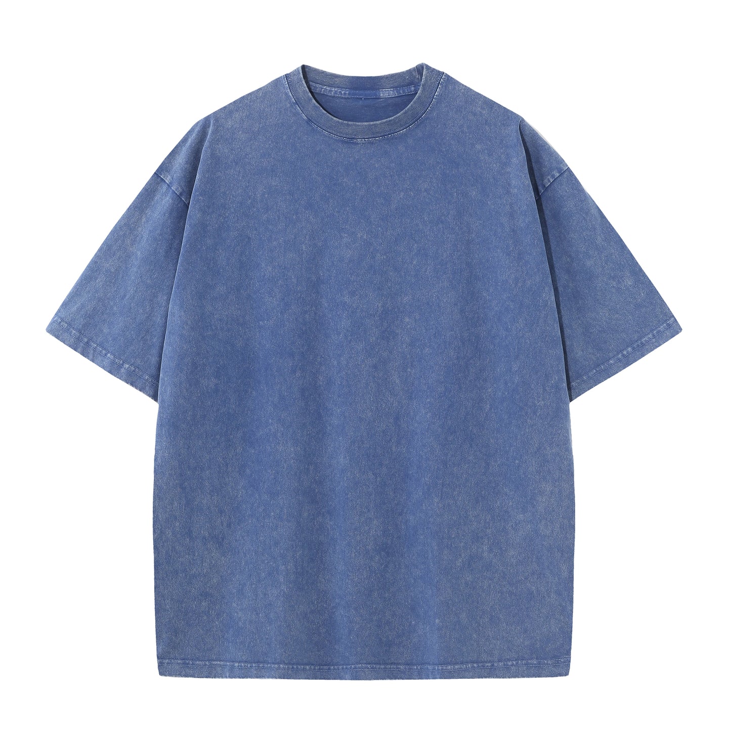 Distressed Drop-Shoulder Tee