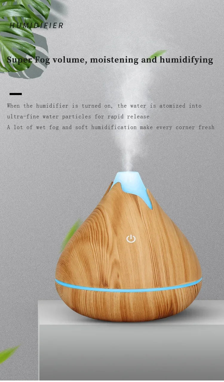 Ultrasonic Aromatherapy Diffuser - 350ml